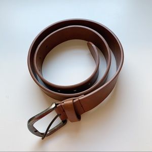 ASOS DESIGN vintage tan jeans belt